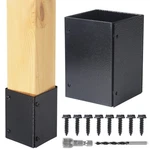 Wocepu Stainless Steel Adjustable Range 3.3-6 Post Protector, Protects Wooden.... Fixed Price $35.47.