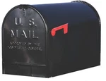 New Solar Group ST200B00 Black Metal Large Jumbo Size Rural Mailbox Usa 7277494. Fixed Price $42.95.