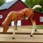 Vintage Breyer Horse #153 Bows Palomino Grazing Foal. Fixed Price $22.00.