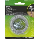 Hillman 121127 Steel-plated 20 Lbs. Picture Hanging Set 280 In. (pack Of 10). Fixed Price $31.72.