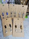 Crystal Drop Earrings: Stacked Stone Charm, Witch Jewelry. Fixed Price $5.43.