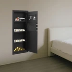 Fireproof Hidden Lock Wall Safe With Keys Cash Jewelry Superior Home Security. Fixed Price $162.27.