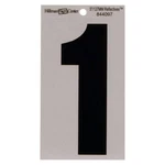 Hillman 844097 Black/silver Mylar Self-adhesive #1 Number 5 In. (pack Of 6). Fixed Price $7.87.
