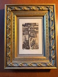 James Skvarch Ny Artist Etching "sea Side" 10/8. Mail Box At The Seaside.. Fixed Price $130.00.