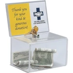 Deflecto Ballot/coin Box With Lock 596901. Fixed Price $206.39.