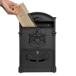 Xhlokk Wall Mount Mailboxes, Rust Resistant Locking For Black. Fixed Price $71.23.