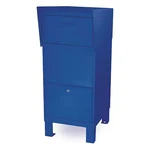 Salsbury Industries 4975BLU Courier Box, Blue, Powder Coated, 1 Doors, Free. Fixed Price $1559.99.