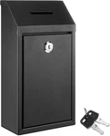 Metal Donation Box Collection Safe Suggestion With Lock Wall Mounted .... Fixed Price $36.70.