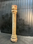 Antique Iron 30IN Column Pedestal Post Base Architectural Salvage. Fixed Price $340.00.