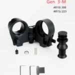 1 Pair Actical Low Profile Metal Sights Folding Iron Front & Rear Set Black. Fixed Price $24.99.