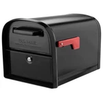 Oasis 360 Black, Large, Steel, Locking Parcel Mailbox With 2-ACCESS Doors. Fixed Price $133.78.