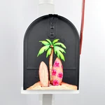 Mailbox Magnet Partial Cover Surfboards Or Without Address & Sm. Fixed Price $8.25.