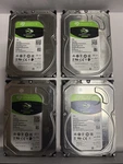 Seagate Barracuda 2TB Sata 3.5 (ST2000DM008) Lot Of 4 Hard Disk Drives Silver. Fixed Price $175.00.