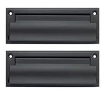 Qcaa Solid Brass Mail Slot Matte Black 8-7/8" X 2-7/8" With Interior Frame New. Fixed Price $29.99.