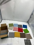 Box Of 26 Matace Carpet Squares Residential Anti-slip Backing 5". Fixed Price $63.69.