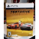 Test Drive Unlimited Solar Crown Deluxe Edition Sony Playstation Steelbook PS5. Fixed Price $99.00.