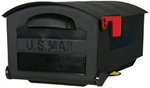 Solar GMB515B01 Medium Black Polypropylene Rural Mailbox 21 11-1/2 9-1/2. Fixed Price $73.99.
