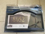 Design-it 4 Arch Plaque Address # Black By Whitehall New. Fixed Price $19.50.