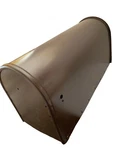 Gibraltar Post Mount Mailbox Steel Venetian Bronze Large 21X11X8 Missing Pcs. Fixed Price $40.00.