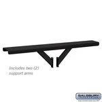 Salsbury Spreader 4 Wide With 2 Supporting Arms -roadside Mailboxes-black. Fixed Price $262.49.
