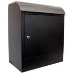 Qualarc, Modern, Selma Locking Mail & Parcel Box, Black With Stainless Steel. Fixed Price $279.00.