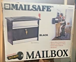 Mailsafe Sale Large Heavy Duty Lockable Security Wall Mailbox Nib MSK00000. Fixed Price $49.99.