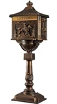 Rustproof Cast Aluminum Locking Security Post Mount Box, Large, .... Fixed Price $223.99.