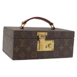Louis Vuitton Monogram Boite Tour Jewelry Box M47236 Lv Auth 143904. Fixed Price $583.38.