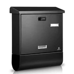 Kingcephas Wall-mounted Mailbox With Combination Lock,newspaper Holder, Large.... Fixed Price $111.78.