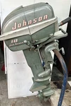 Johnson Seahorse 10HP Boat Motor Vintage Barn Find. Fixed Price $540.00.