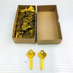 50X Lori L100 Key Blanks Fits Some Eagle & Harloc Locks Brass Ilco X1014F. Fixed Price $40.49.