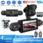 4 Channel Dash Cam 360 Hd 1080P Lens Driving Recorder With Park Hardwire Kit. Fixed Price $61.95.