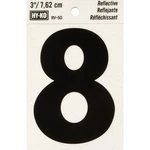 Hy-ko Vinyl 3 In. Reflective Adhesive Number Eight RV-50-8 Pack Of 10. Fixed Price $16.37.