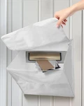 Uniclife White Mail Slot Catcher For 15.75 X H, (clear Window). Fixed Price $28.88.