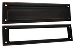 Qcaa Solid Brass Mail Slot, With Interior Frame, 13" X 3.625", V.bro. Fixed Price $29.99.