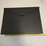 Mailbox Wall-mount Large Capacity Galvanized Steel Black With Hardware. Fixed Price $25.00.