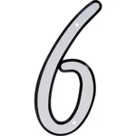 Hillman 4-IN. Nail On Reflective House Number 6. Fixed Price $6.75.