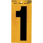 Hy-ko In. Yellow Reflective Number RV-75/1 084100007510 Vinyl. Fixed Price $9.79.