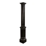 Mayne Signature Traditional Plastic Lamp Post Without Mount In Black. Fixed Price $146.42.