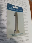 Hillman Distinctions 4 In. Silver Brushed Nickel Self-adhesive Number 1. Fixed Price $7.00.