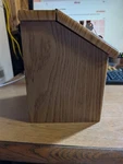 Pyramid Technologies Wood Suggestion Comment Box. Fixed Price $35.00.