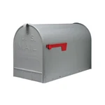 Gibraltar Stanley (ST200000) Post Mount Jumbo Mailbox, Galvanized Steel - Silver. Fixed Price $54.98.
