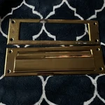 Vintage Residential Solid Brass Magazine 2 X7 Opening For Mail. Fixed Price $19.97.