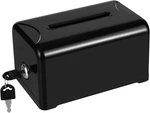 Tip / Donation Suggestion Business Card Collection Box With Lock (black). Fixed Price $15.28.