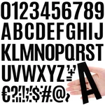 420 Pcs Sheets Stickers Big Font Mailbox Numbers And Self A.... Fixed Price $15.89.