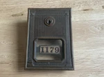 Vintage Brass U.s. Post Office Mailbox Door & Frame Corbin No Key. Fixed Price $50.00.