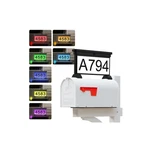 Lumizen Mailbox Numbers, Double (5.9 10.9) Inch, Black(solar Rgbw). Fixed Price $34.45.