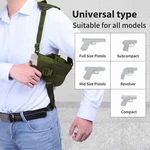 Tactical Concealed Carry Underarm Shoulder Pistol Gun Holster With Magazine Slot. Fixed Price $17.35.