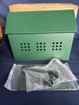 Salsbury New Green Steel Mailbox Decorative Surface Mount W/paper Holder. Fixed Price $40.00.