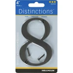 Distinctions 843248 4" Flush Mount House Number 8, Bronze (3-PACK). Fixed Price $16.46.